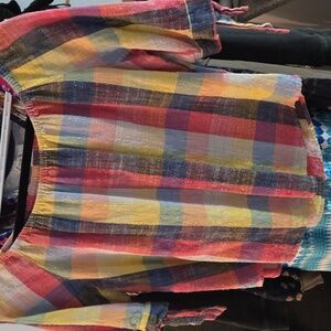 Cynthia Linen Blend Top xl petite